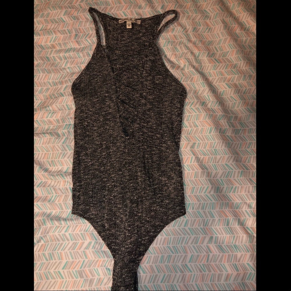 Open Sweater Bodysuit